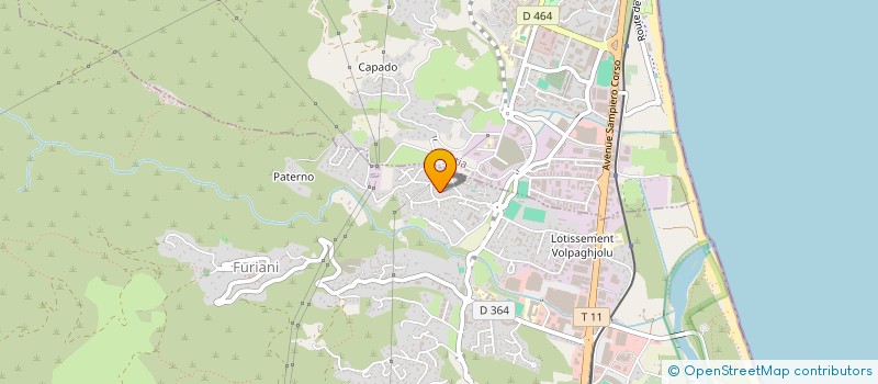 localisation de l'entreprise SARL INNOCENZI à FURIANI