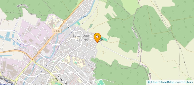 localisation de l'entreprise SARL INNOTHERM DEVELOPPEMENT à SAINT-DIZIER
