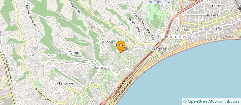 localisation de l'entreprise SARL INOVA BAT à NICE