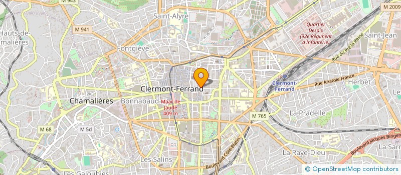 localisation de l'entreprise SARL INSIDE à CLERMONT-FERRAND