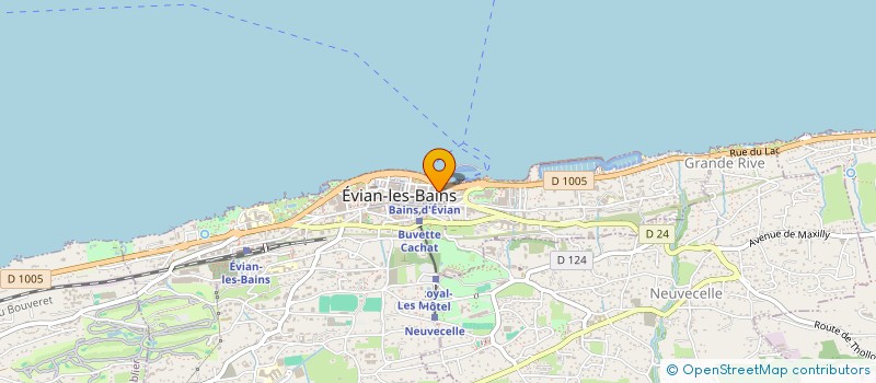 localisation de l'entreprise SARL INSONORISOL à EVIAN-LES-BAINS