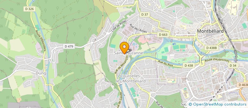 localisation de l'entreprise SARL INSTALL JB  SAINTE-SUZANNE