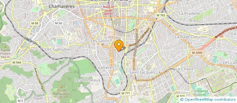 localisation de l'entreprise SARL INSTRUMENTS ET SYSTEMES à CLERMONT-FERRAND