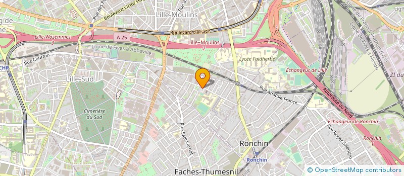 localisation de l'entreprise SARL INTER B.F. à LILLE