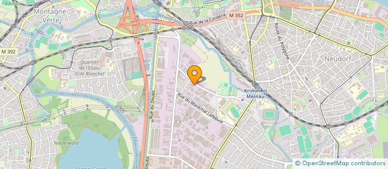 localisation de l'entreprise SARL INTER DEMOLITION à STRASBOURG