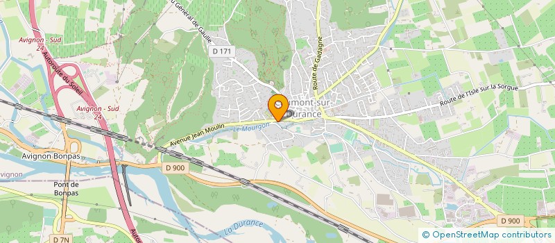 localisation de l'entreprise SARL INTER FACADES  CAUMONT-SUR-DURANCE