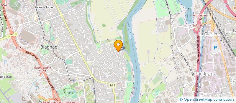 localisation de l'entreprise SARL INTER LIGNE  BLAGNAC