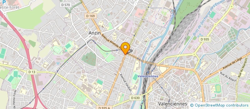 localisation de l'entreprise SARL INTER MENUISERIE  ANZIN