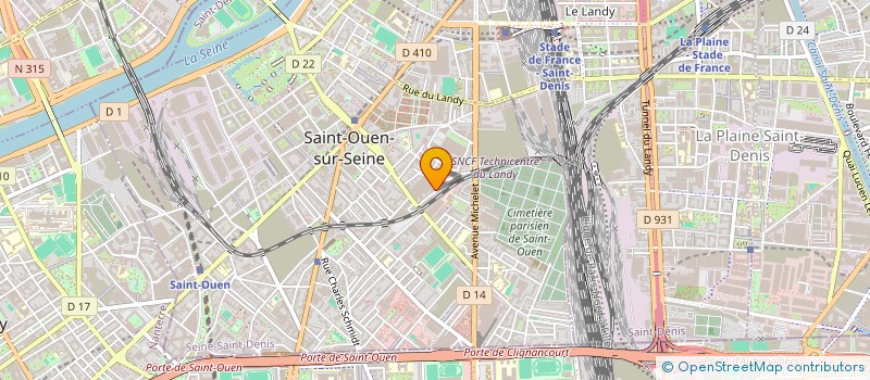 localisation de l'entreprise SARL INTER PROTEC SECURITE à SAINT-OUEN-SUR-SEINE