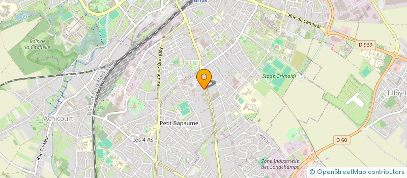 localisation de l'entreprise SARL INTER PROTECTION SERVICE  ACHICOURT