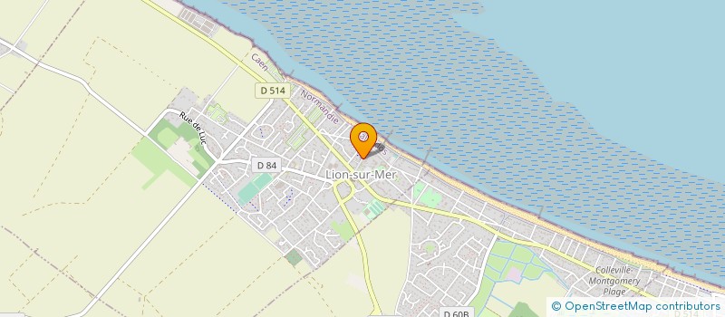 localisation de l'entreprise SARL INTER S BASSE NORMANDIE à LION-SUR-MER