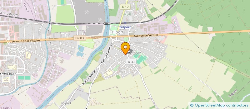 localisation de l'entreprise SARL INTER-SECURITE 77 à TRILPORT