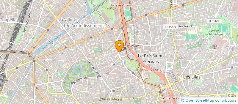 localisation de l'entreprise SARL INTER SERVICE PLUS HYGIENE IDF  PARIS