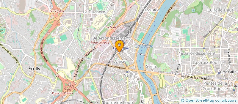 localisation de l'entreprise SARL INTER TRUST VIDEO  LYON