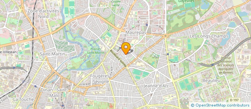 localisation de l'entreprise SARL INTERACTION à RENNES