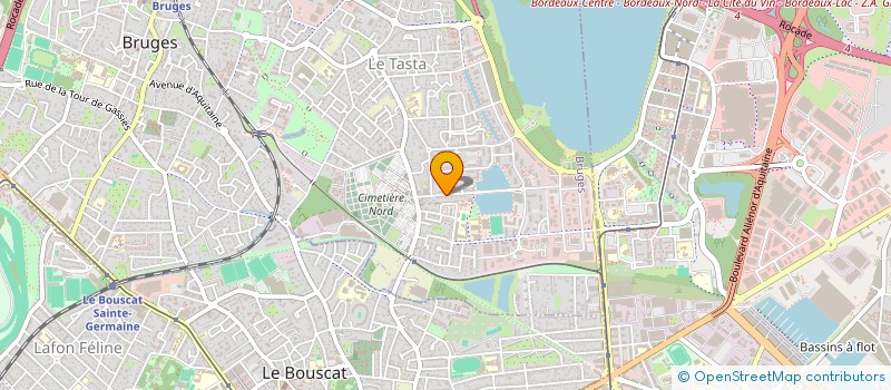 localisation de l'entreprise SARL INTERMATH  BRUGES