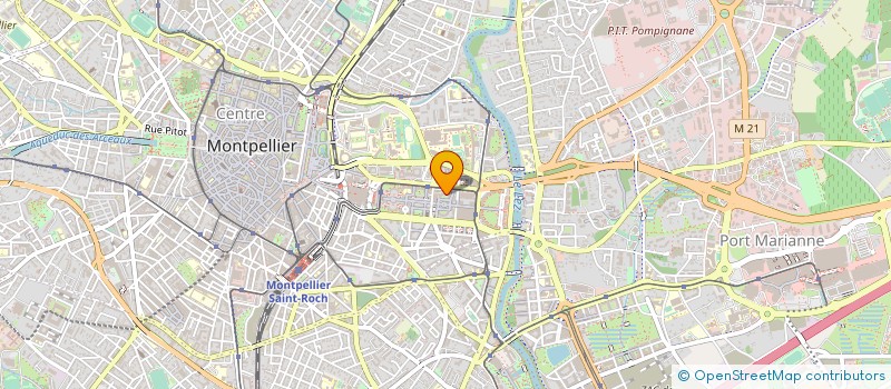 localisation de l'entreprise SARL INTERNATIONAL H.F. à MONTPELLIER