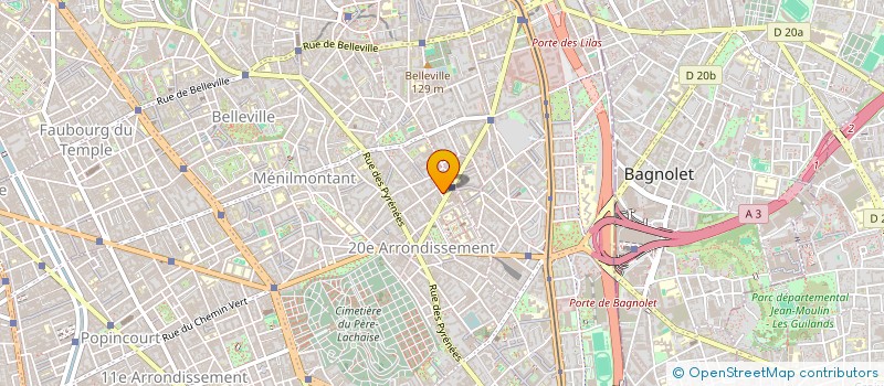 localisation de l'entreprise SARL INTERNATIONAL SENTINEL SERVICES  PARIS