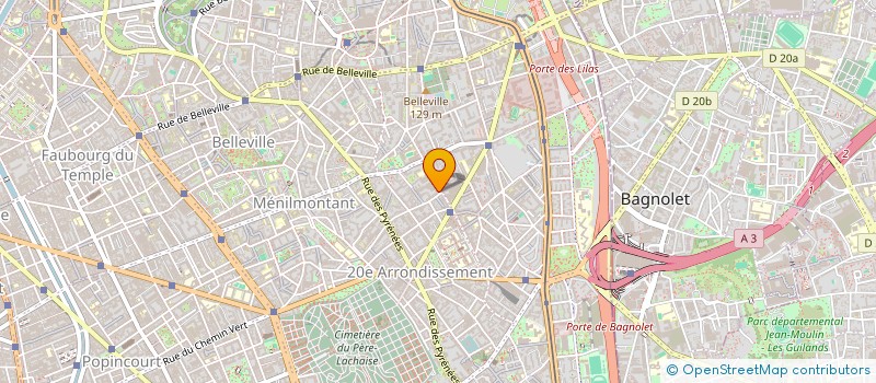 localisation de l'entreprise SARL INTERSERVICES  PARIS