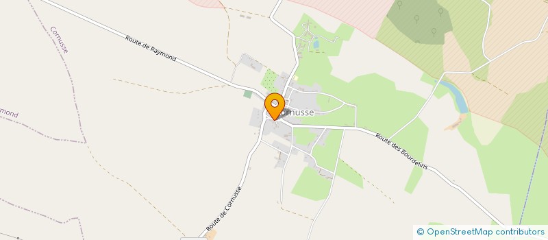 localisation de l'entreprise SARL INVEST. 3000 à CORNUSSE