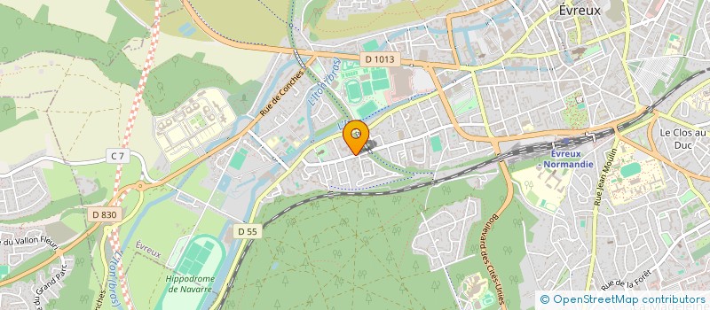 localisation de l'entreprise SARL INVESTOR à EVREUX