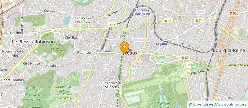 localisation de l'entreprise SARL IOC SCEAUX à SCEAUX