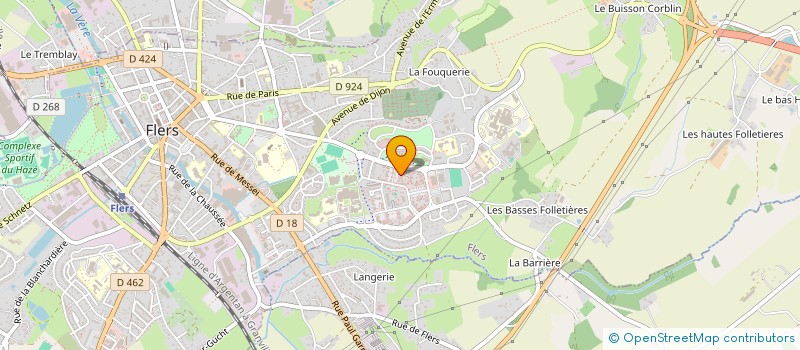 localisation de l'entreprise SARL IPM  FLERS
