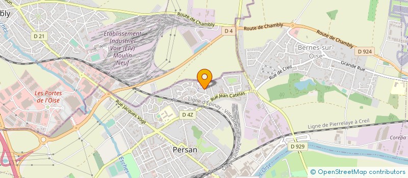 localisation de l'entreprise SARL IPS SANIT à PERSAN