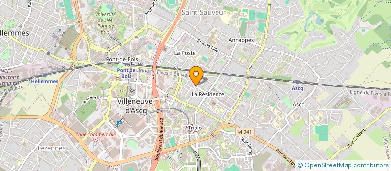 localisation de l'entreprise SARL IPSEDUC à VILLENEUVE-D'ASCQ