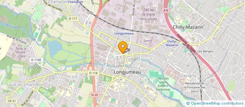 localisation de l'entreprise SARL IQRAA à LONGJUMEAU