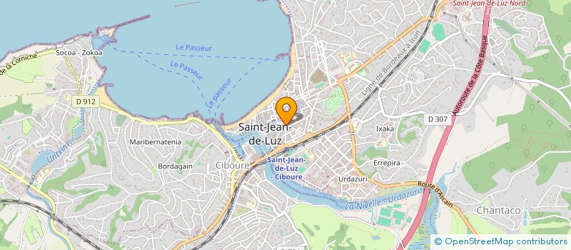 localisation de l'entreprise SARL IRAZOQUI-MIURA à SAINT-JEAN-DE-LUZ
