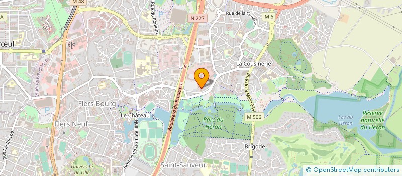 localisation de l'entreprise SARL IRIS 2000 à VILLENEUVE-D'ASCQ