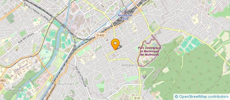 localisation de l'entreprise SARL IRIS à MULHOUSE