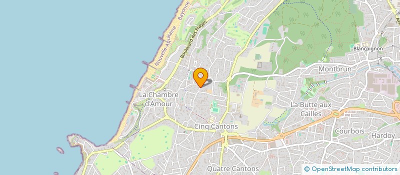 localisation de l'entreprise SARL IRISARI  ANGLET