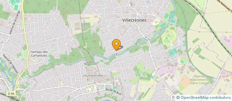 localisation de l'entreprise SARL IRIX  VILLECRESNES