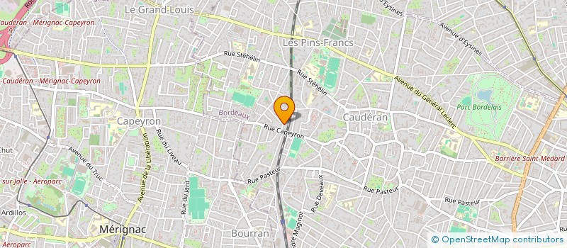 localisation de l'entreprise SARL IRLES  BORDEAUX