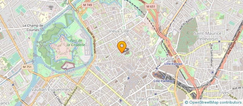 localisation de l'entreprise SARL IRMA LA DOUCE à LILLE