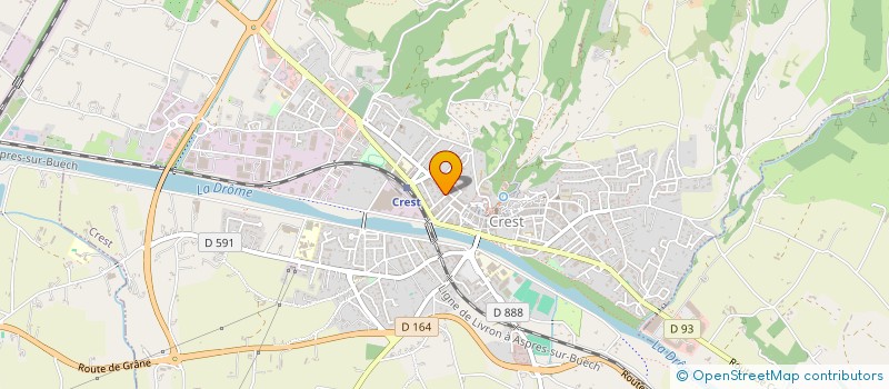 localisation de l'entreprise SARL IRRIGATION ET PROGRAMMATION à CREST