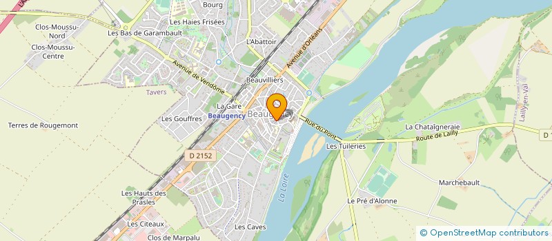 localisation de l'entreprise SARL ISAB'ELLES à BEAUGENCY