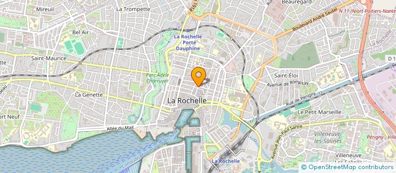 localisation de l'entreprise SARL ISABELLE BARBIN à LA ROCHELLE