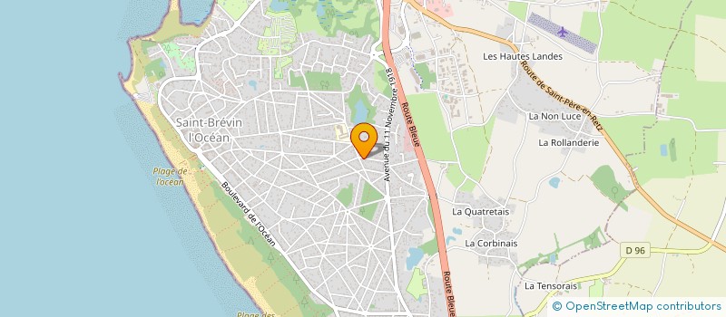 localisation de l'entreprise SARL ISAFAB à SAINT-BREVIN-LES-PINS