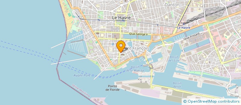 localisation de l'entreprise SARL ISANTA  LE HAVRE