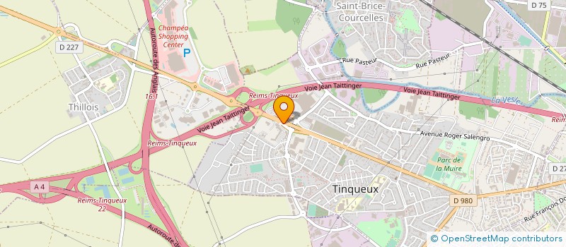 localisation de l'entreprise SARL ISAR  TINQUEUX