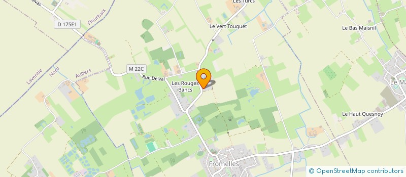 localisation de l'entreprise SARL ISEE ET ROSE  FROMELLES