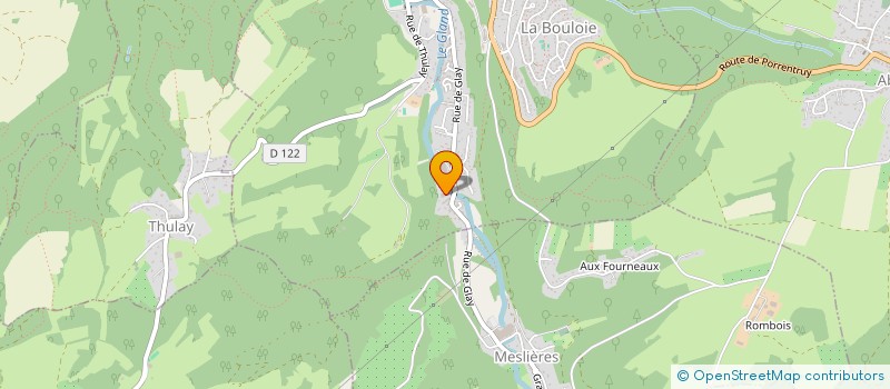 localisation de l'entreprise SARL ISENI  HERIMONCOURT