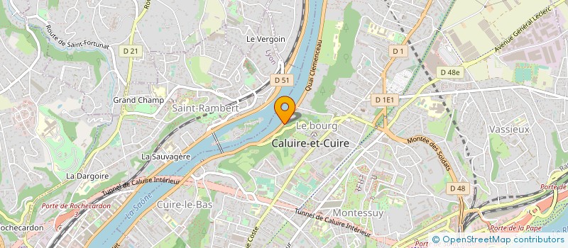 localisation de l'entreprise SARL ISEULIS à CALUIRE-ET-CUIRE