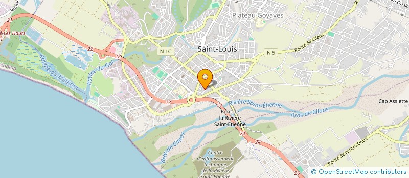 localisation de l'entreprise SARL ISL à SAINT-LOUIS