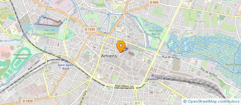 localisation de l'entreprise SARL ISMA à AMIENS