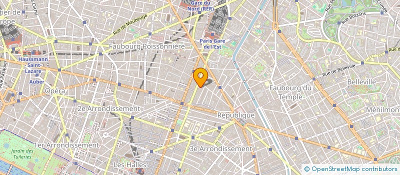 localisation de l'entreprise SARL ISO 3000 à PARIS