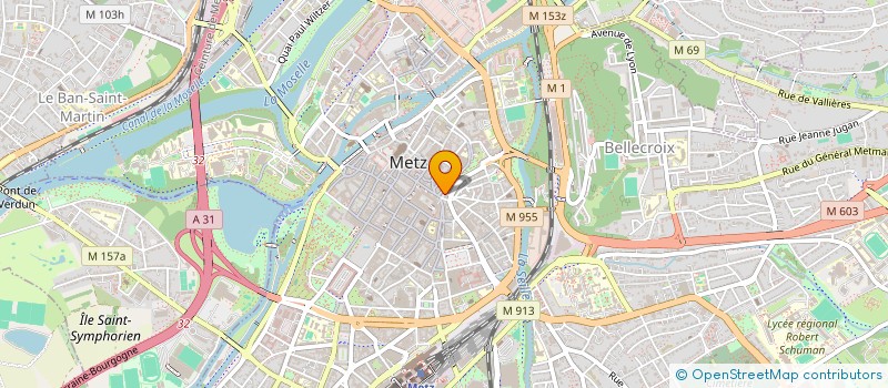 localisation de l'entreprise SARL ISO à METZ